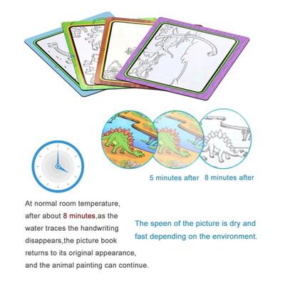 Magic Water Painting Book For Kids Baby Games Toys Montessor