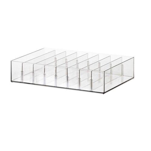 Cable Storage Box Transparent Plastic Data Line Storage Cont