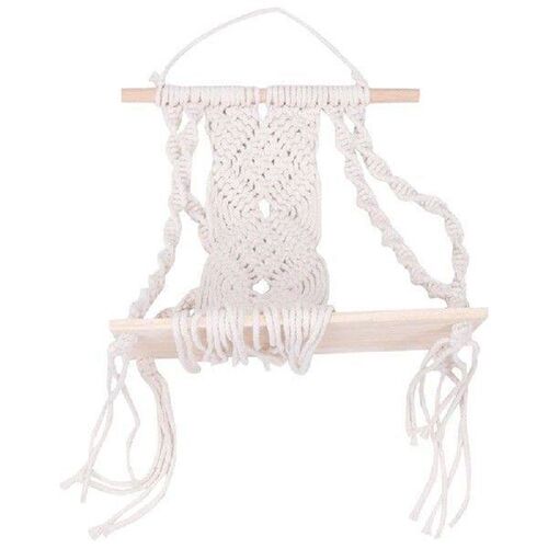 Boho Macrame Wall Hanging Shelf Handmade Woven Tassel