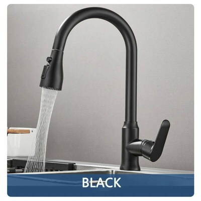 Kitchen Faucet Single Hole Pull-Out Spout Kitchen Sink Mixer