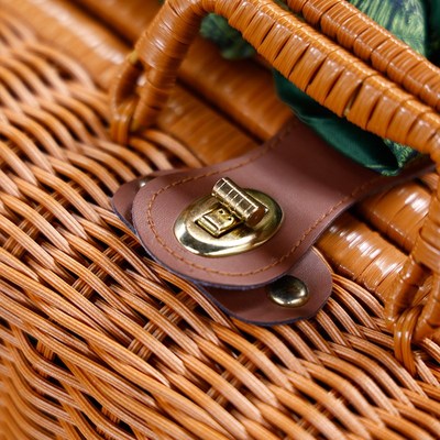 盒子包装外咸鸭蛋粽子端午节包装定制新款礼盒空创意藤编礼盒高端