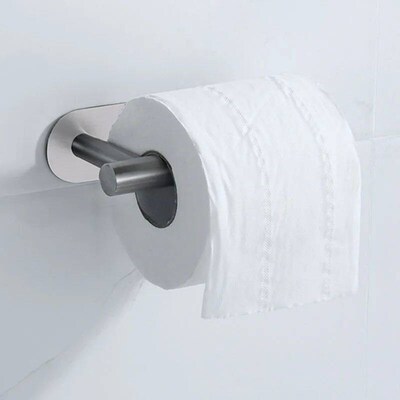 black Toilet Roll Paper Towel Toilet wall Holder Stainless S