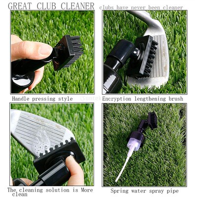 Protable Golf Club Groove Brush Plastic Cleaning Brush Golf