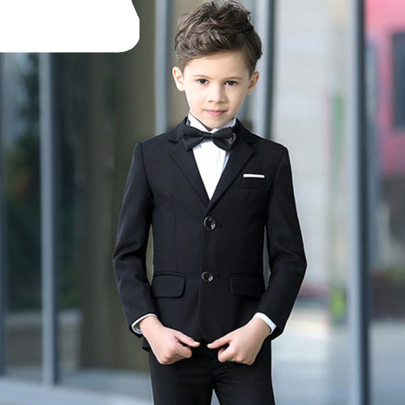 Formal Boys Suit For Wedding Children White Party Blazers Pa - 实物图