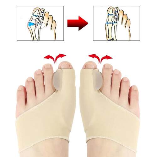 2Pcs Bunion Corrector for Women Men, Bunion Socks Toe Correc