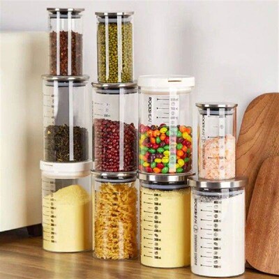 Fermenter Silicone Glass Fermenter Transparent Sourdough