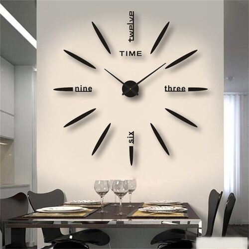 3D Luminous Wall Clock ers DIY Digital Clock Reloj De Pared