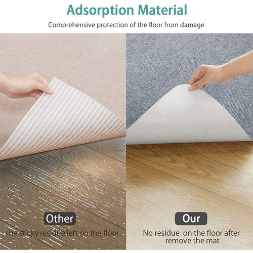 Anti-Slip Home Office Carpet Protector Chair Floor Mat PVC