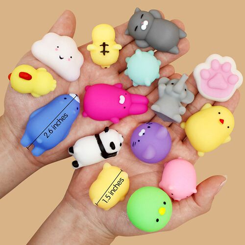 5-100Pcs radom Kawaii Squishies Mochi Anima Squishy Speelgoe