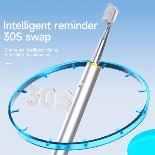 Intelligent electric toothbrush with DuPont soft hair and mu