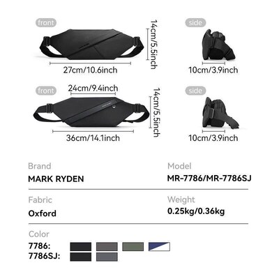 MarkRyden UrbanStride: Compact City Explorer Satchel Crobo