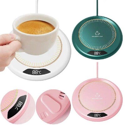 USB Coffee Mug Warmer 3 Temperature Setting Electric