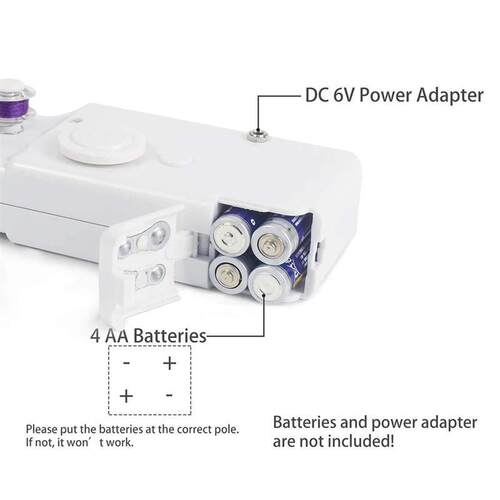 Hand Held Electric MINI Sewing Machine Household Stitch Clot