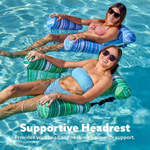 Inflatable Pool Floats Adult Floating Lounge Chairs Blow up