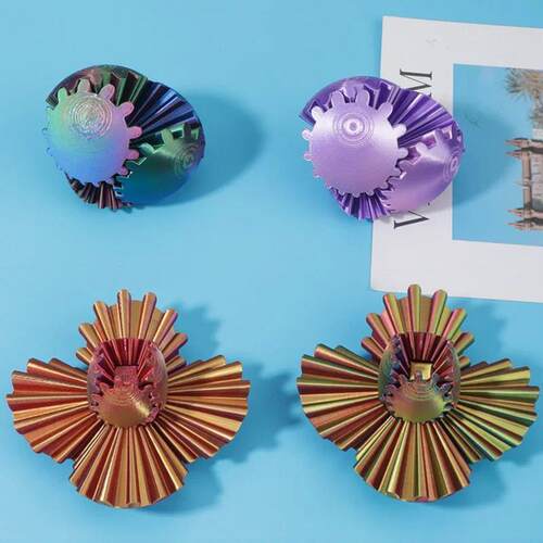 3D Printed Toys Childrens Birthday Gift Fingertip Spinning