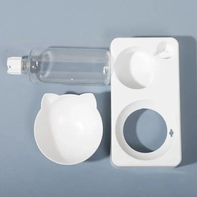 New Pet Bowl 15 Degrees Tilt to Protect Cervical Vertebrae D