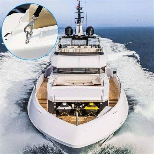 15Pcs Stainless Steel Peck Plate Eye Plates Ceiling Hook