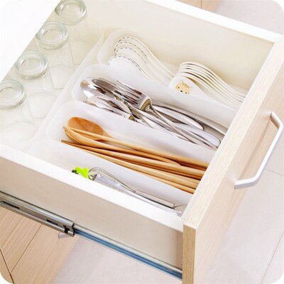 cutlery storage drawer food cosmetic box stationar organiser