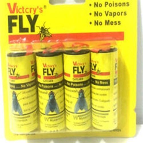High Quality 4X Fly Sticky Paper Strip Mosquitos Killer Catc