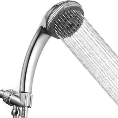 1Set 7 Functions Shower Head Kits 360 Degree Rotary High Pre