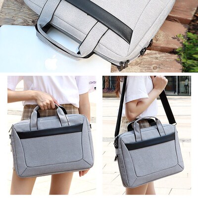 One-shoulder Portable Laptop Bag Waterproof Briefcase 131415