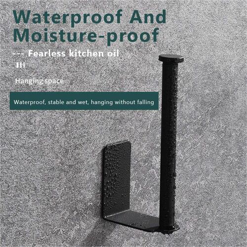 Stainless Steel Paper Towel Holder Self Adhesive Toilet Roll