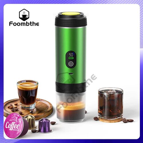 Foombthe 3-in-1 Capsule Coffee Maker With Digital Display Po