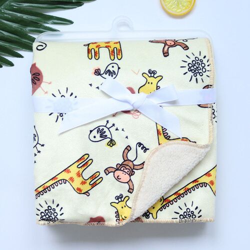 Baby Blankets New Thicken Double Layer Coral Fleece Infant S