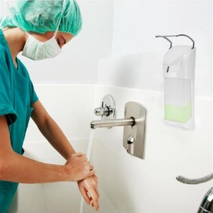 Elbow Liquid 1000ml Mounted Manual Press Dispenser Wall Soap
