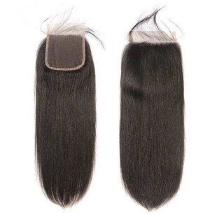 One-stage Braided Hair Curtain Natural Sdd Bone Straight Raw