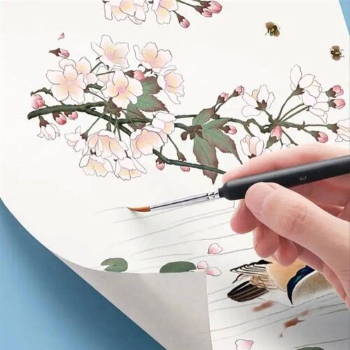 11pcs/Set Thin Hook Fine Detail Paint Brushes Nylon Hair Sof