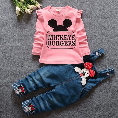 Mickey Baby Girl Clothes Newborn Baby Clothing Set Minnie Sp