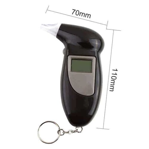 2pcs LCD Display Digital Alcohol Tester Professional Police