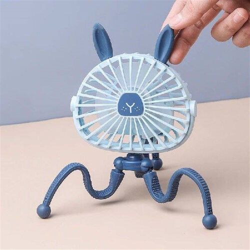 500mah Stroller Fan Personal Portable Handheld Baby Bed Car
