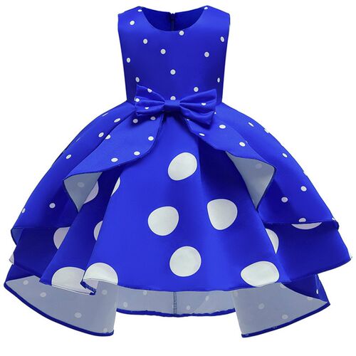 Baby Girls Christmas Flower Striped Dress For Girls Wedding