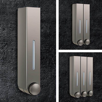 420ML Soap Dispenser Wall Mounted Manual shower soap dispens