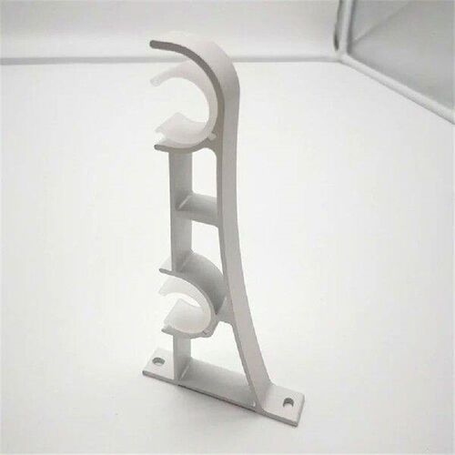 2 Pack Double Curtain Rod Brackets Wall Mount Bracket