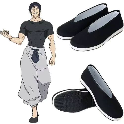 Game Jujutsu Kaisen Toji Fushiguro Cosplay Shoes For Men