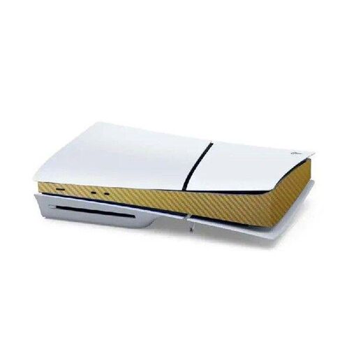 2025 Sticker For PS-5 Slim Console Matte Carbon Fiber Skin