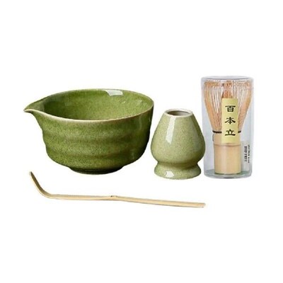 NEW High-end 4pcs/set Japanese Ceramic Matcha Gift And