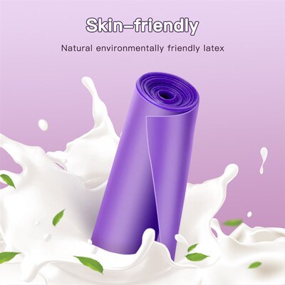 Yoga Pilates Sretch Resistance Band Exercise Fitness Band Tr