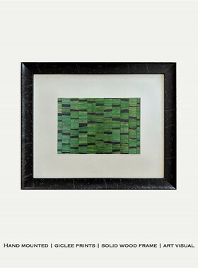 GeGe中古风客厅背景墙装饰画比利时原装高级感手工立体艺术画