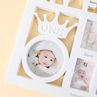 Babys First Year By Months Milestone Photo Frame Newborn Ba