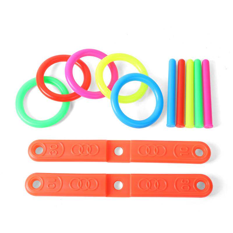 Throwing Ferrule Toy Large Cross Five-ring Ferrule Toys - 实物图