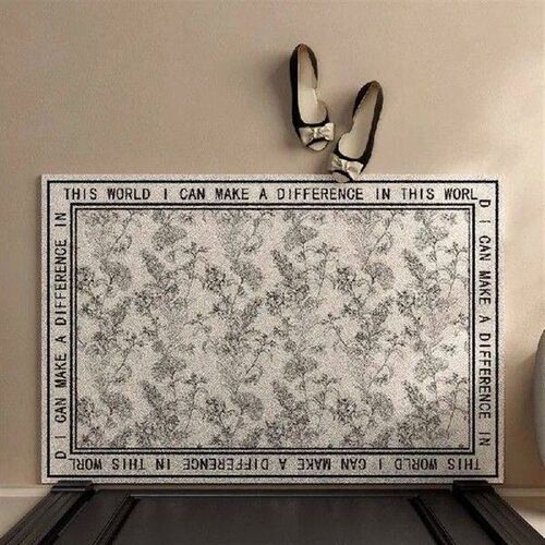 8 Colors Retro Floor Mat Home Living Room Doors French