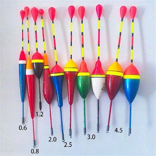 1/5/10Pcs Promotion Fishing Floats Set Mix Size Color Foam