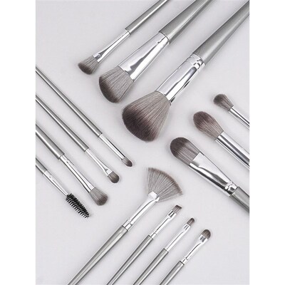 1 Set Of 14 Makeup Brushes Beginners Eye Repair Powder