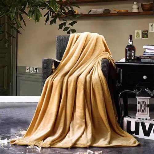 加厚纯色法莱绒毛毯珊瑚绒宠物毯法兰绒毯 Fallai fleece blanket