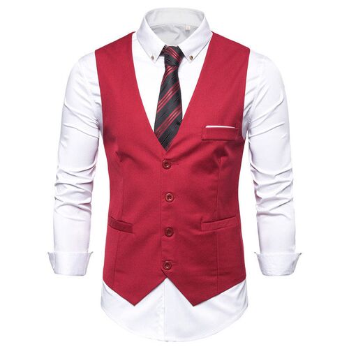 2025 Business Leisure Professional Suit Vest Mens Suit Vest