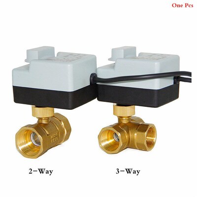 DN15/20/25/32/40 Electric ball valve 220VAC,Brass Motorized